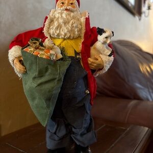1995 Vintage Wonderland Collectibles Santa decoration